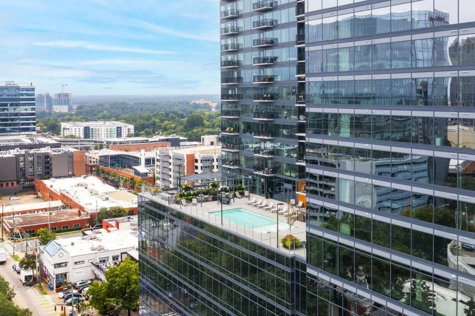 High-Rise Apt Raleigh Free Parking & Sunset View 1 Eksteriør bilde