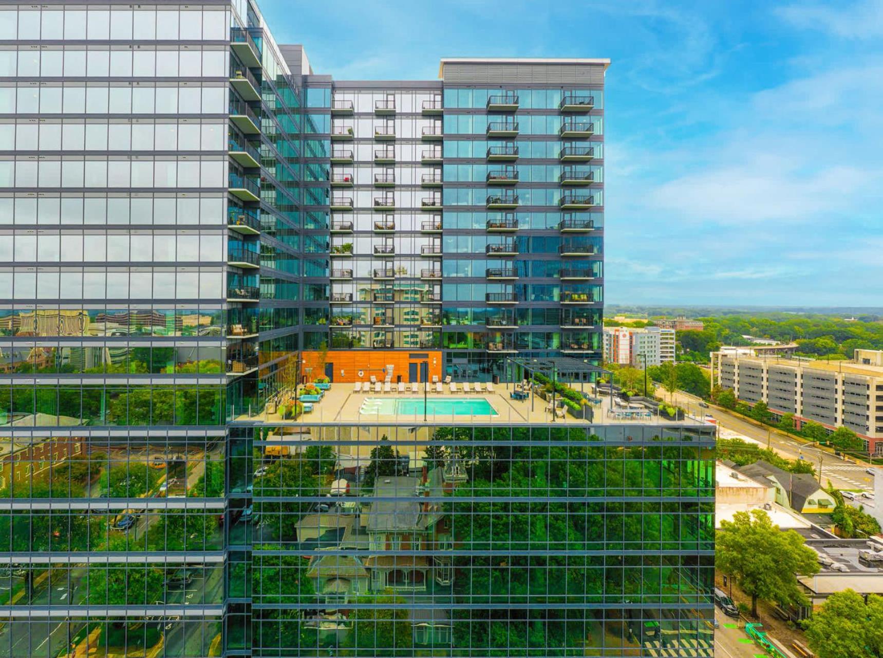 High-Rise Apt Raleigh Free Parking & Sunset View 1 Eksteriør bilde